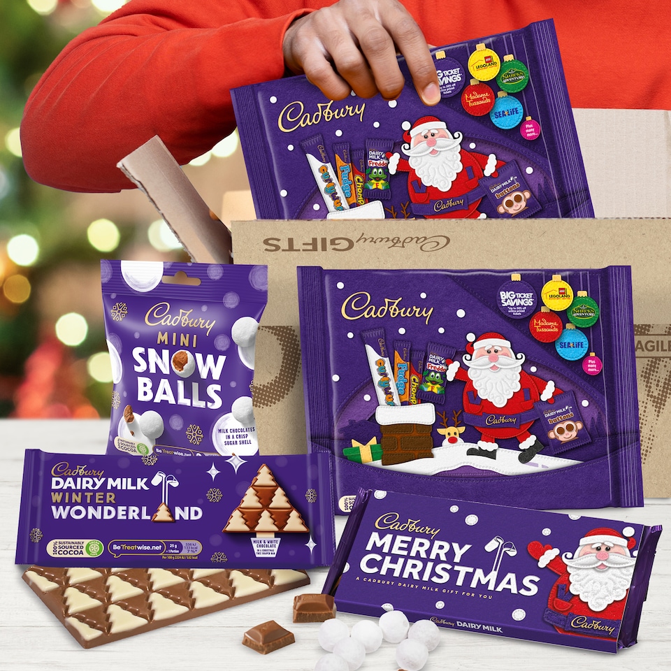 image 1 of Cadbury Christmas Chocolate Bundle