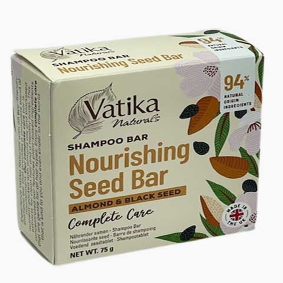 Dabur Natural Almond And Black Seed Nourishing Shampoo Bar 75 g