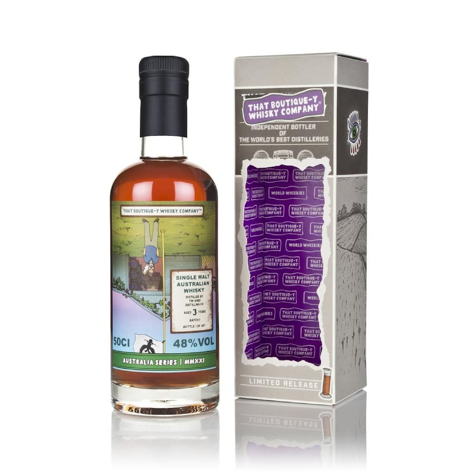 image 1 of Tin Shed - That Boutique-Y Whisky Company Batch No. 1 3 year old Whisky