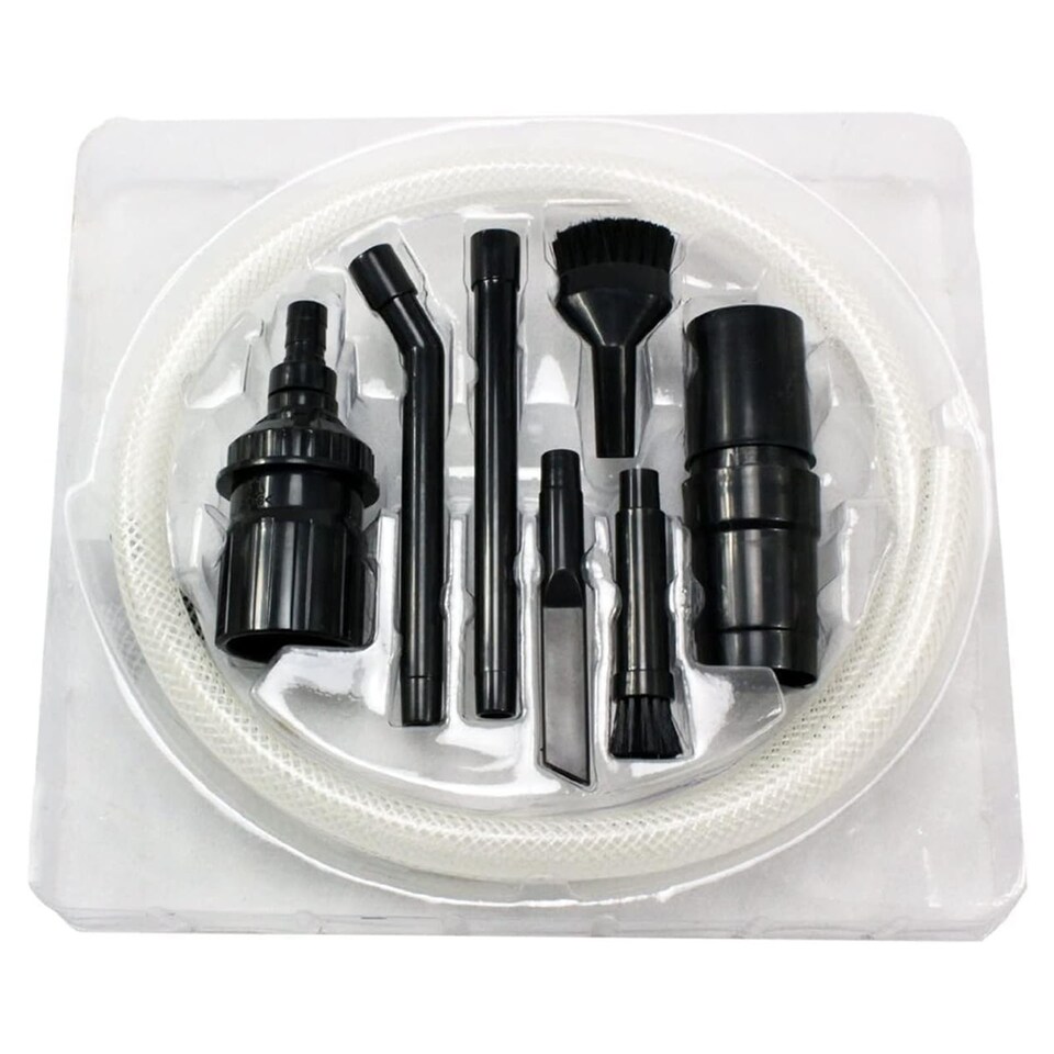 image 1 of SPARES2GO Universal Mini Micro Vacuum Cleaner Attachment Tool Kit