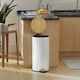 image 7 of HOMCOM Kitchen Bin, 30 Litre Pedal Rubbish Bin with Removable Bucket, White