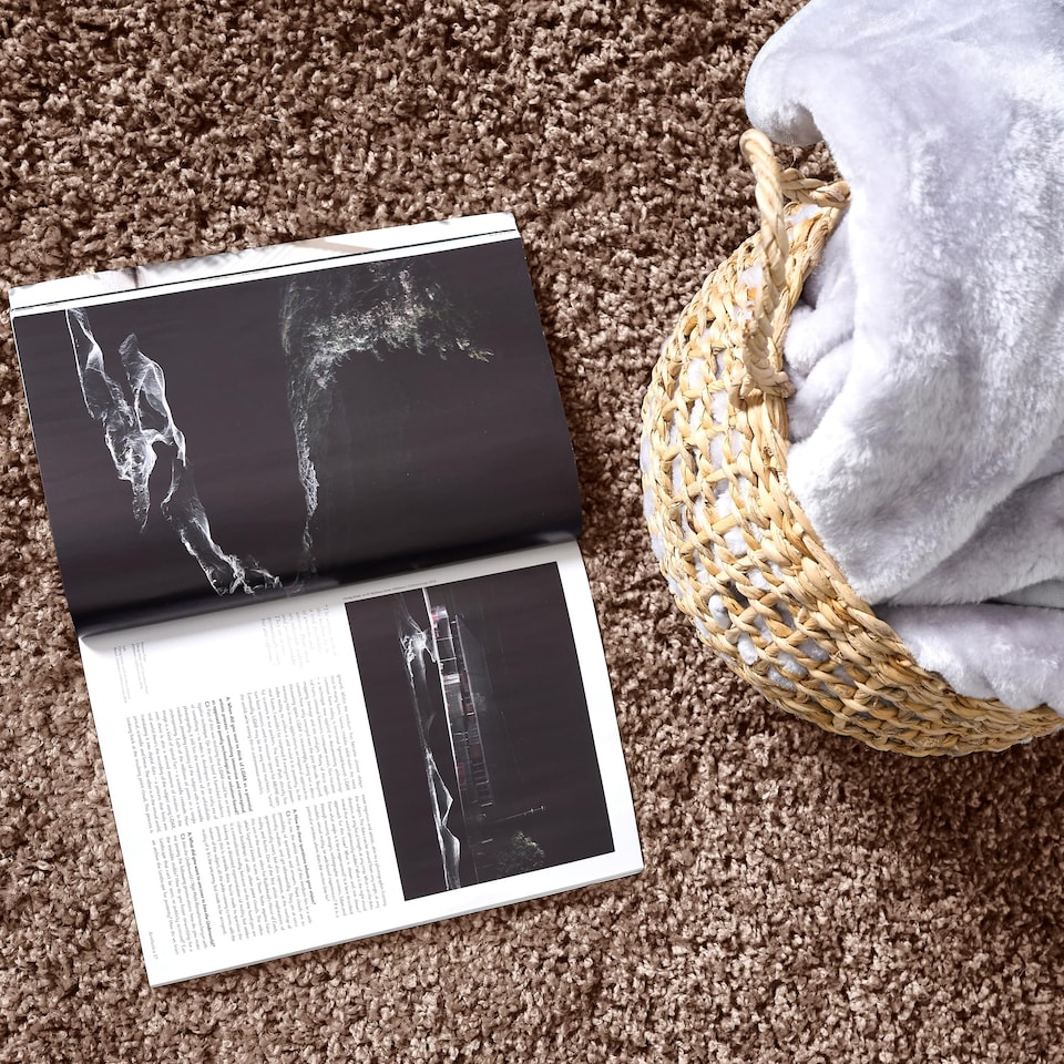 image 1 of Bargainia California Shaggy Rug Soft Pile Living Room