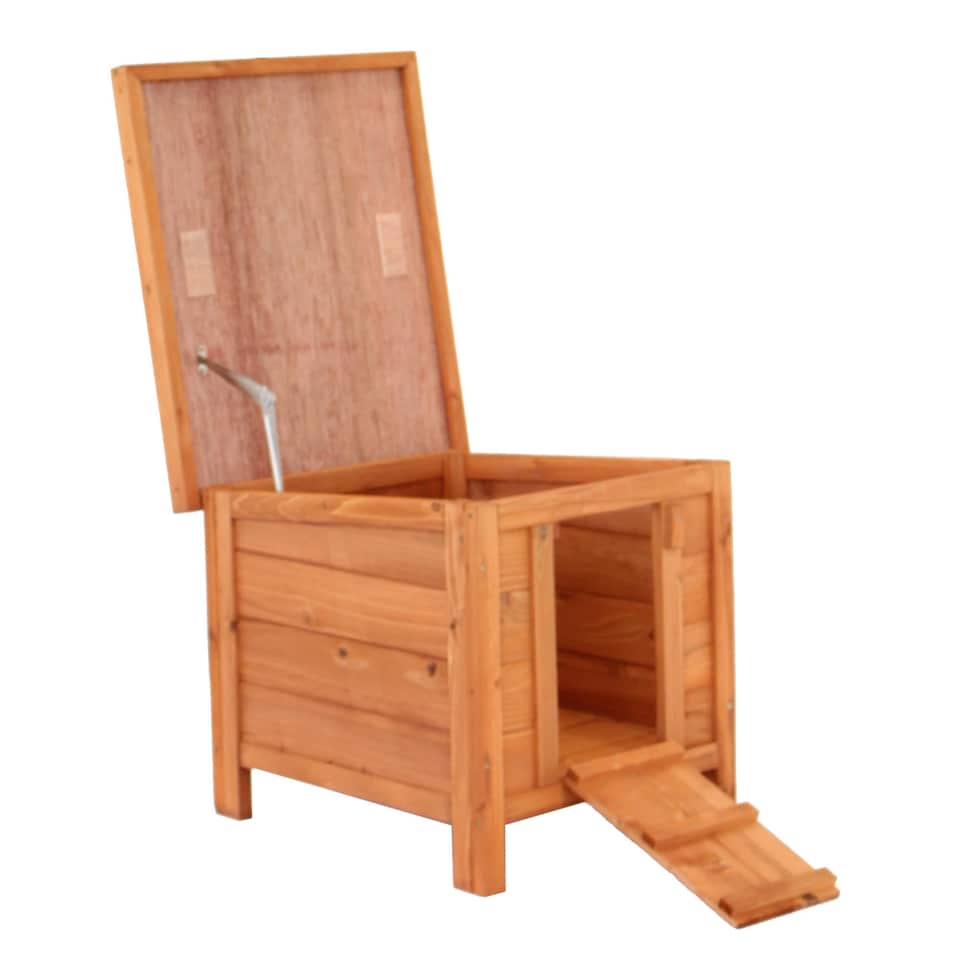 image 1 of Oypla Tortoise Guinea Pig Cat Rabbit Hutch House 400x490x430mm