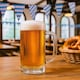 image 2 of Argon Tableware 540ml Beer Mugs - Glass Pint Steins with Handle Heavy Duty Soda Lime Glass Drinking Mugs Set | Clear | Clear | One Size | 4