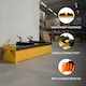 image 2 of Forklift Sweeper Brush With Stands