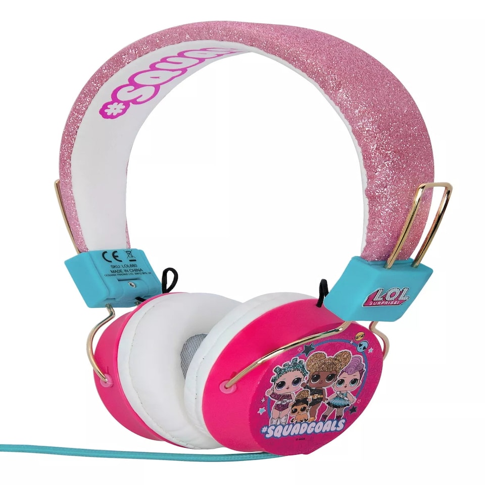 image 1 of L.O.L Surprise! Squadgoals Kid's Wired Headphones | Pink