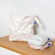 image 2 of Peppa Pig Grab & Go Nappy Wet Bag - Pink Rainbows