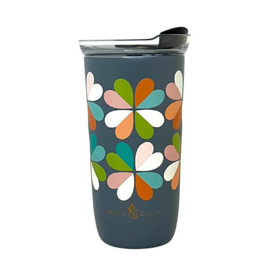 image 1 of Beau & Elliot Carnaby Bloom 350ml Travel Mug