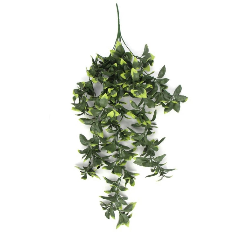 image 1 of Hanging UV and Fire Resistant Artificial Pothos Plant 71cm