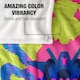 image 3 of Blue Beetle Silhouette Blanket - Multicoloured - One Size