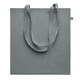 image 1 of MidOcean Zoco Colour Recycled Cotton Shopper Bag - Stone Grey - One Size Blue