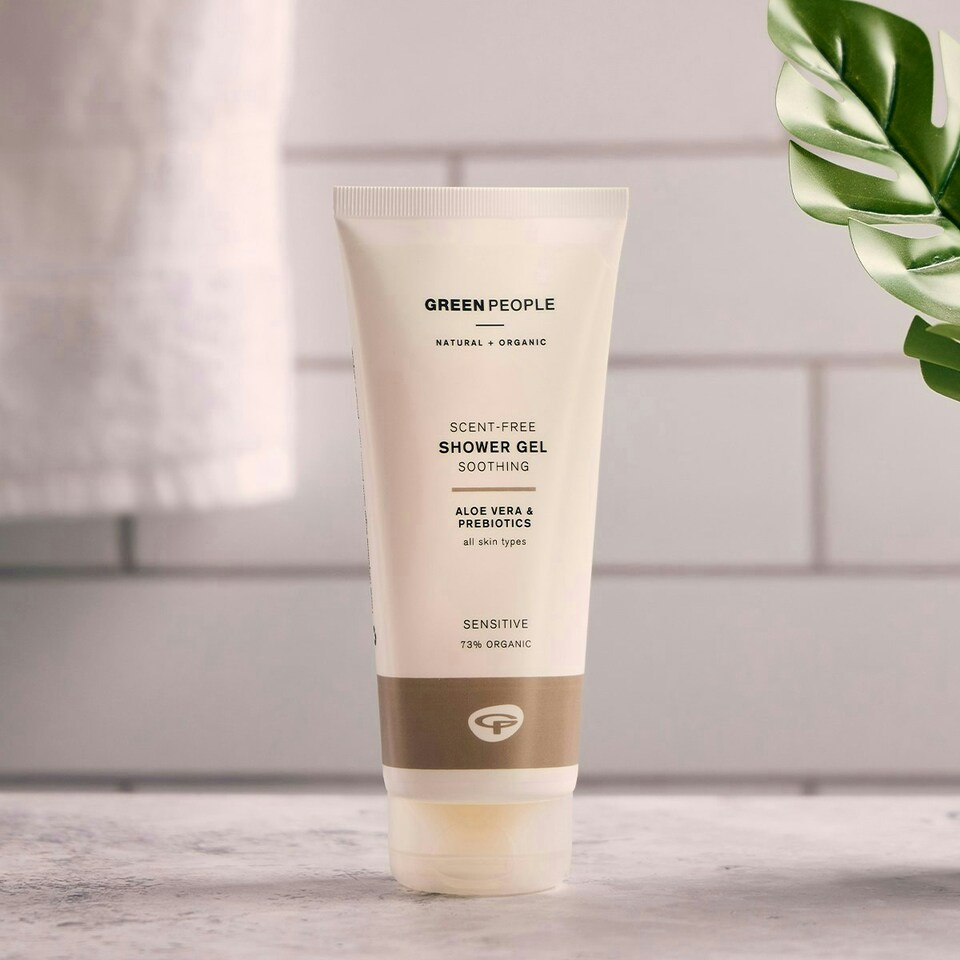 image 1 of Green People Fragrance Free Shower Gel - SLS, Paraben & Alcohol Free - Hypoallergenic, Vegan, Natural & Organic, 200ml
