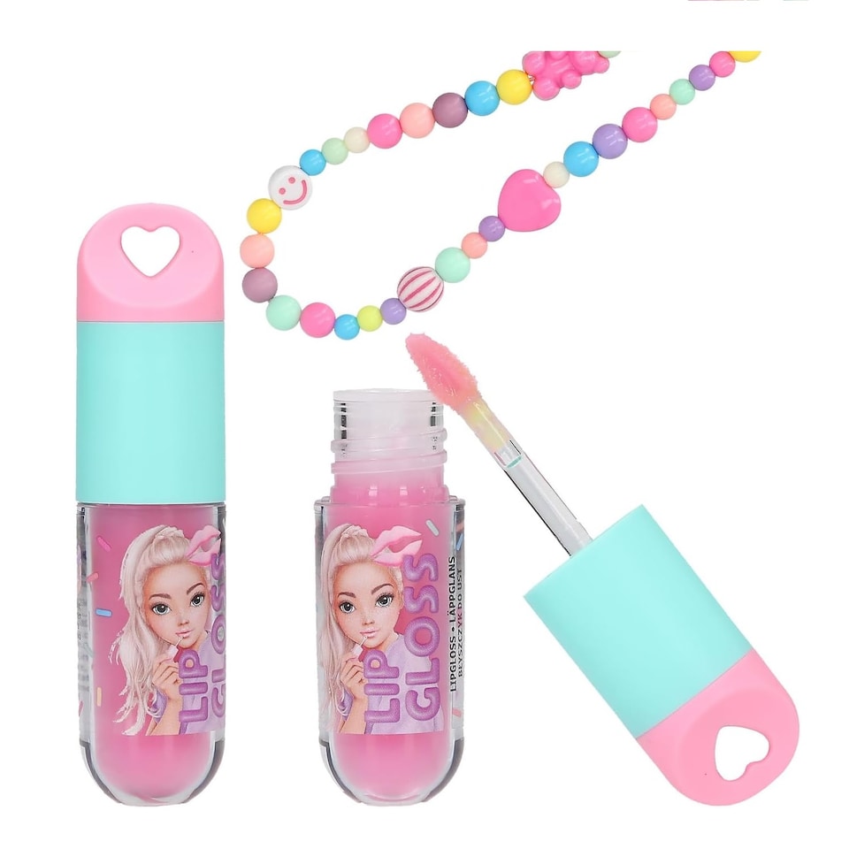 image 1 of Topmodel Lip Gloss With Beads Pendant Candy Glam