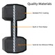 image 6 of Yaheetech 2x10kg (Sold in Pair) Hex Dumbbells Set Black