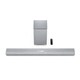 image 3 of SHARP HT-SBW55121(SL) Q 5.1.2 Dolby Atmos DTS:X Soundbar with Wireless Subwoofer - Silver