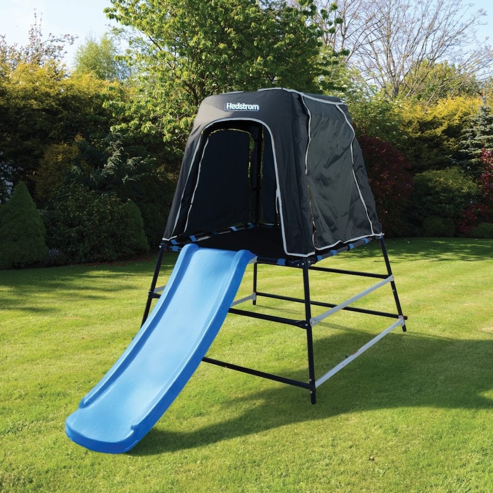 image 1 of Hedstrom Mini Climbing Frame with Slide Kids Garden Outdoor Active Play Equipment Boys or Girls Children