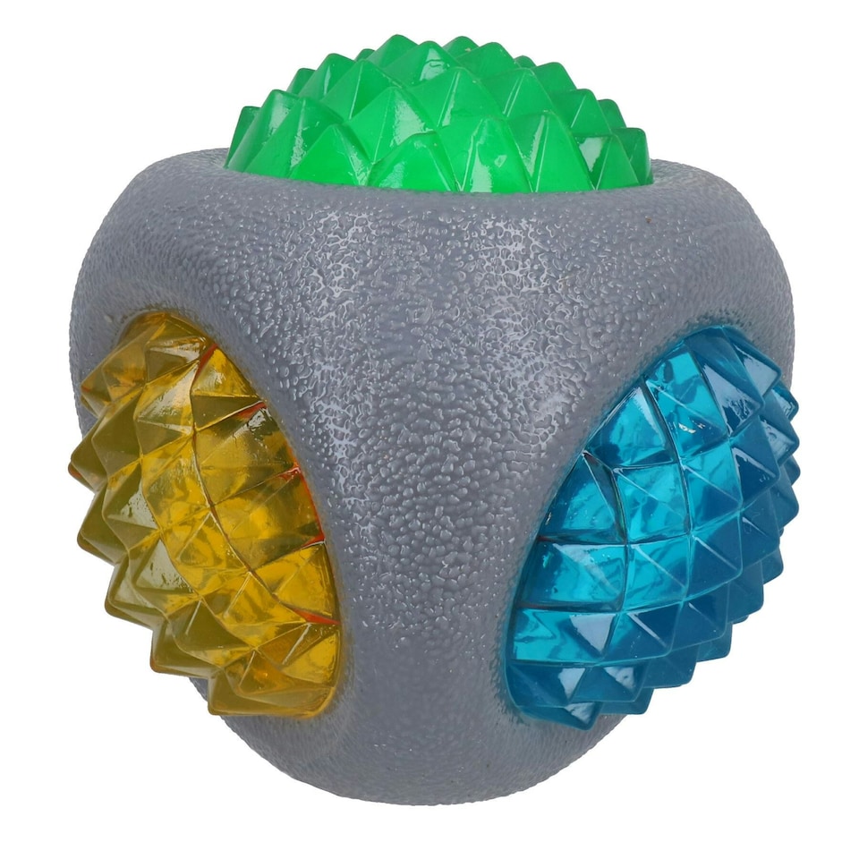 image 1 of Dog Puppy Catch and Flash Ball for Dogs Perfect For Low Light Dog Play