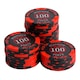 image 3 of Redtooth Poker 14g Casino Quality Poker Chips - Pack of 25 - Various Denominations | White