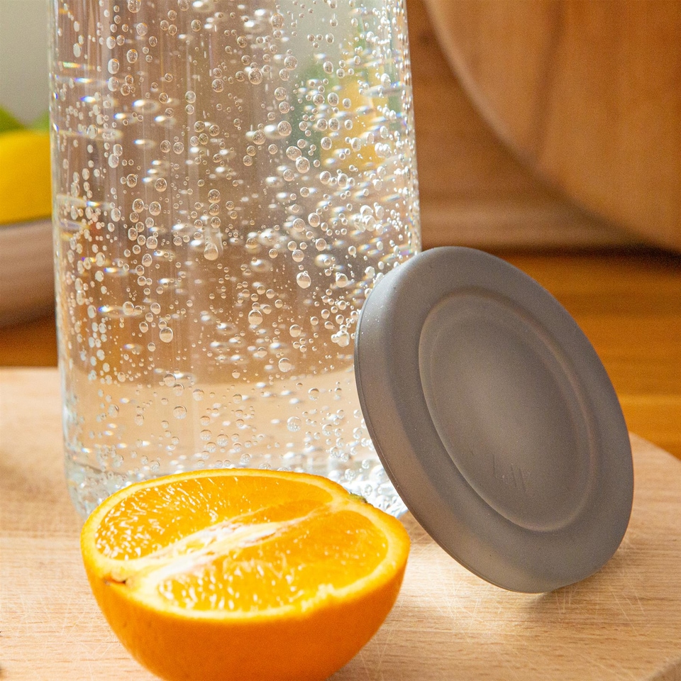 image 1 of LAV Vera Glass Carafe - 1.2L - Grey Lid