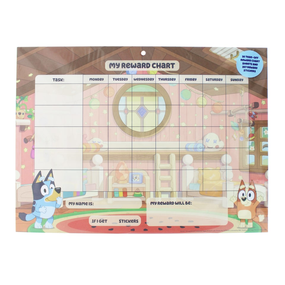 image 1 of Bluey Reward Chart