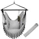 image 1 of Hanging Chair Malika, Boho Style, Load Capacity 150kg | Grey | grey | One Size | 1