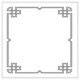 image 1 of Roman ornamental frame (Picture Frame) White | XS