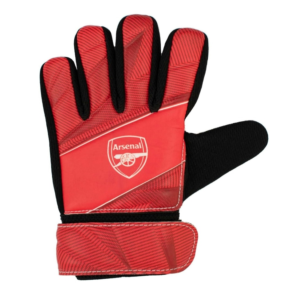 image 1 of Arsenal FC Fuse Kids Goalkeeper Gloves | Red