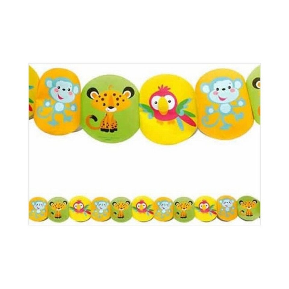Fisher Price Jungle Animals Garland - Multicoloured - One Size