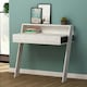 image 1 of Cowork Modern Desk Ancient White Wall Mounted With Drawer 94cm Wide White