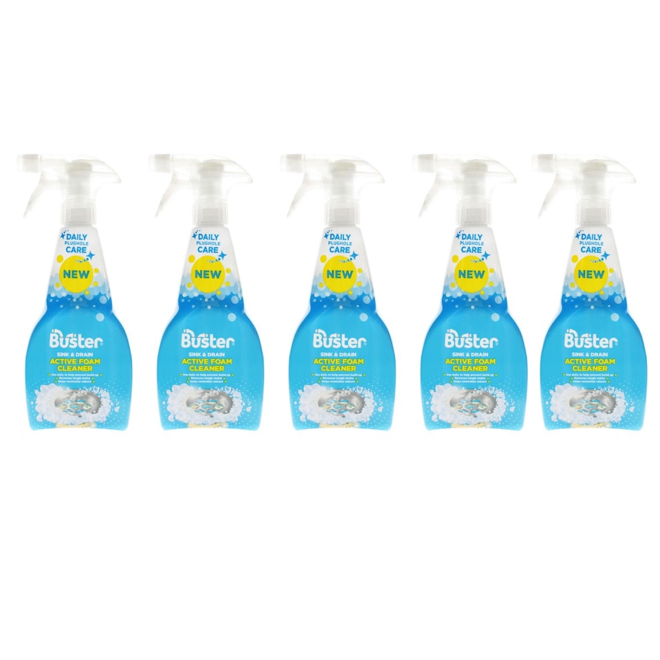 image 1 of Buster Sink & Kitchen Active Foam Spray - Pack of 5x500ml