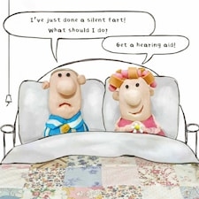 Model Family, Birthday Card for Him, "Get a Hearing Aid!" Male Birthday Card, Funny Birthday Card for Him