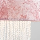 image 4 of ValueLights Pink Velvet Cylinder Ceiling Pendant Light Shade With Clear Acrylic Droplets