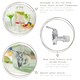 image 2 of Rink Drink Drinks Dispenser Spouts - Chrome - Pack of 2