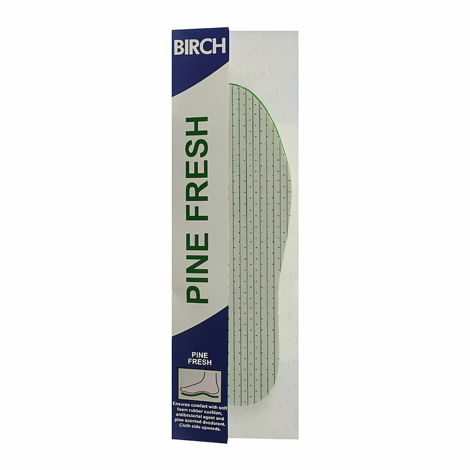 image 1 of BIRCH Ladies Pine Insoles - Shoe Comfort and Moisture Control