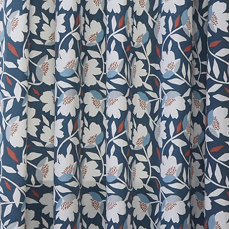 image 1 of Fusion Luna Eyelet Curtains Teal