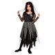 image 1 of Grave Yard Bride Black Girls Fancy Dress Costume Kids Medium - Age 7-9