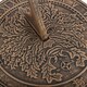 image 2 of Lisa Parker Green Man Terracotta Sundial - Bronze - One Size