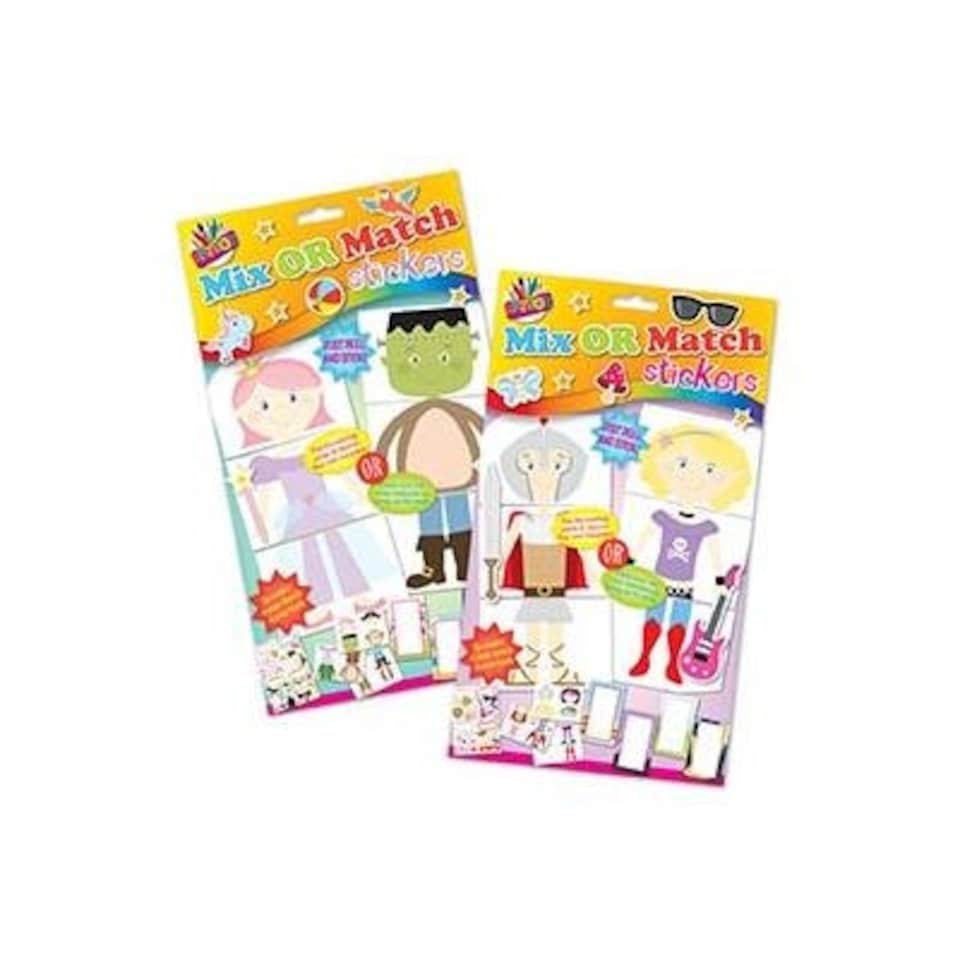 image 1 of Mix or Match Stickers Assorted Deisgn in Hanging Pack