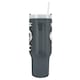image 2 of Wednesday Warning Toxic 1.2L Travel Mug - Grey/Black/White - One Size Grey