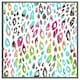 image 4 of Multi coloured leopard spots (Picture Frame) White | XL