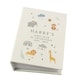 image 1 of Personalised Animals 6x4 Photo Album White