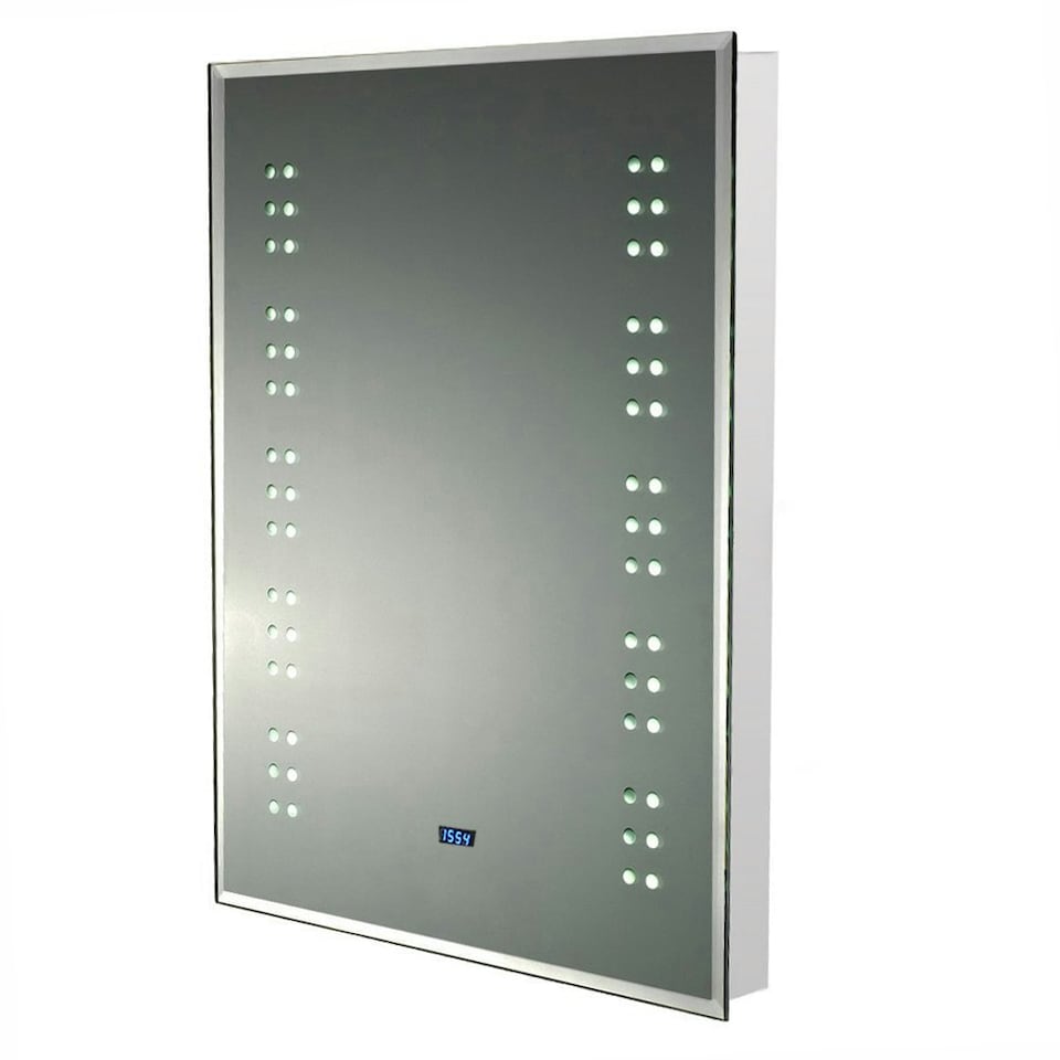 image 1 of Living and Home Modern LED Mirror Cabinet for Bathroom - 50*70cm