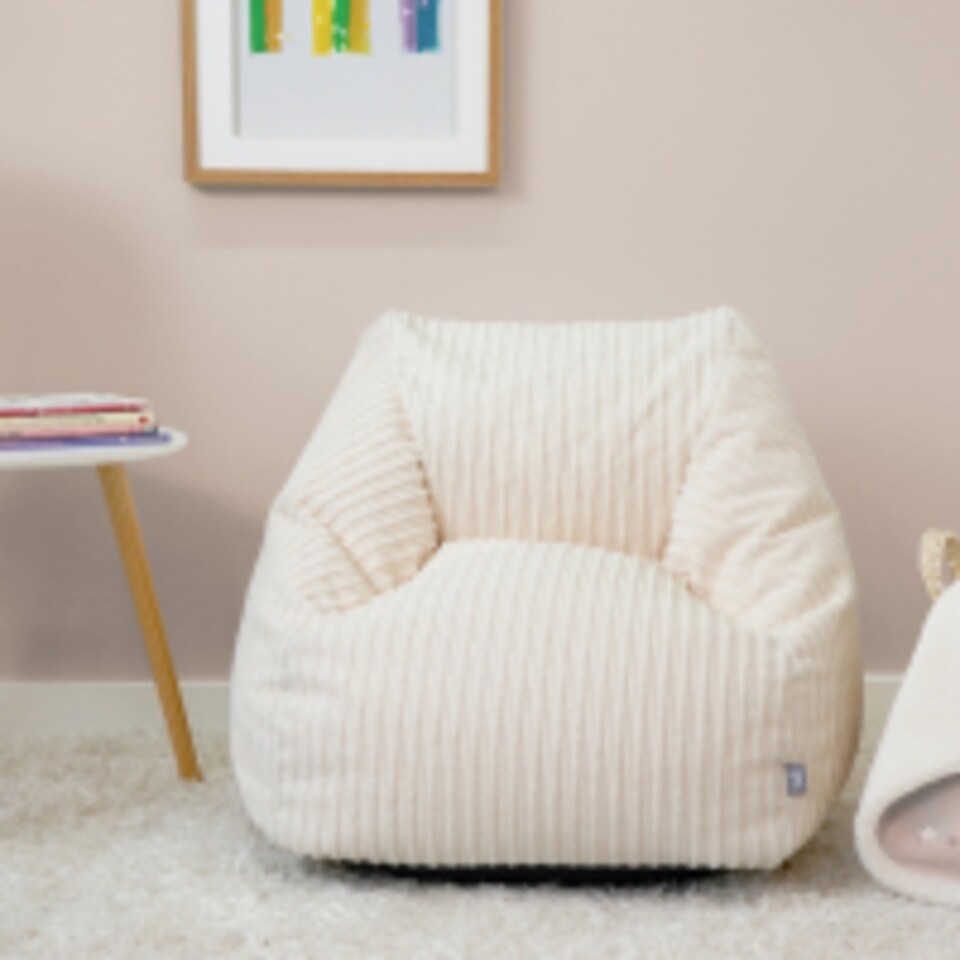image 1 of rucomfy Indoor Jumbo Cord Snuggle Bean Bag Chair for Kids