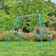 image 2 of TP Deluxe Double Metal Swing Set
