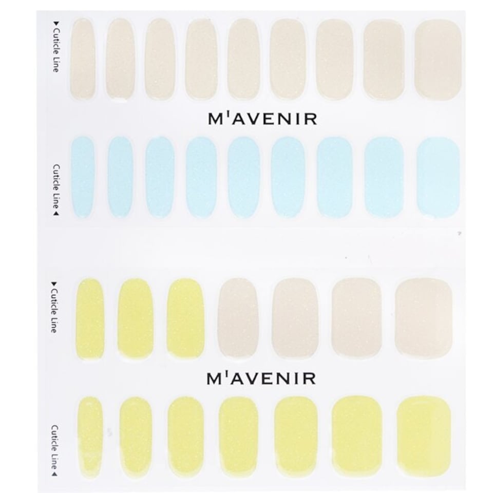 image 1 of Nail Sticker (assorted Colour) - # Cotton Candy Fiesta Nail - 32pcs Multi