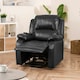 image 3 of Northfield Dual Motor Massage Heat Riser Recliner Chair - Black