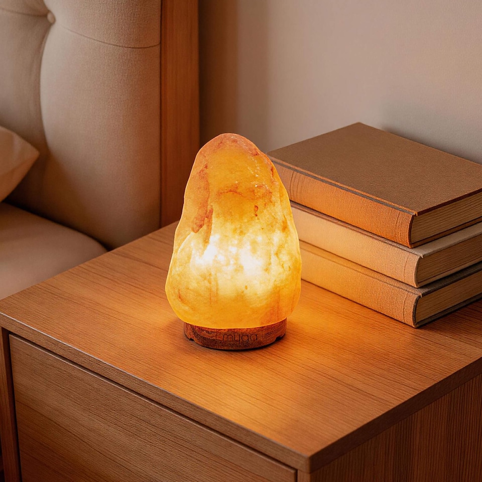 image 1 of Myga Medium Himalayan Salt Lamp 2-3kg
