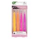 image 1 of Brushworks 4 Piece Combination Tweezer Set - Brights