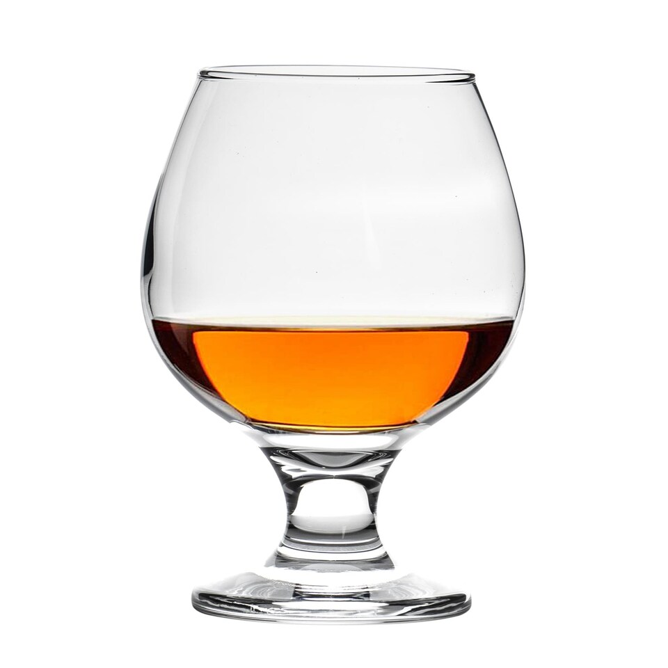 image 1 of LAV Misket Brandy Snifter Glasses - 390ml - Clear - Pack of 12