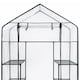 image 5 of Replacement Spare PVC Cover for 3-Tier Walk-in Garden Greenhouse